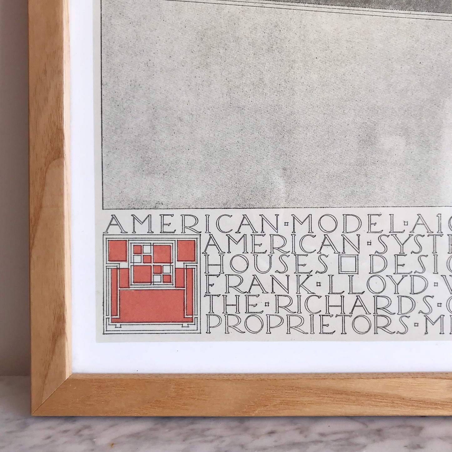Pair of Frank Lloyd Wright Architectural Pictures