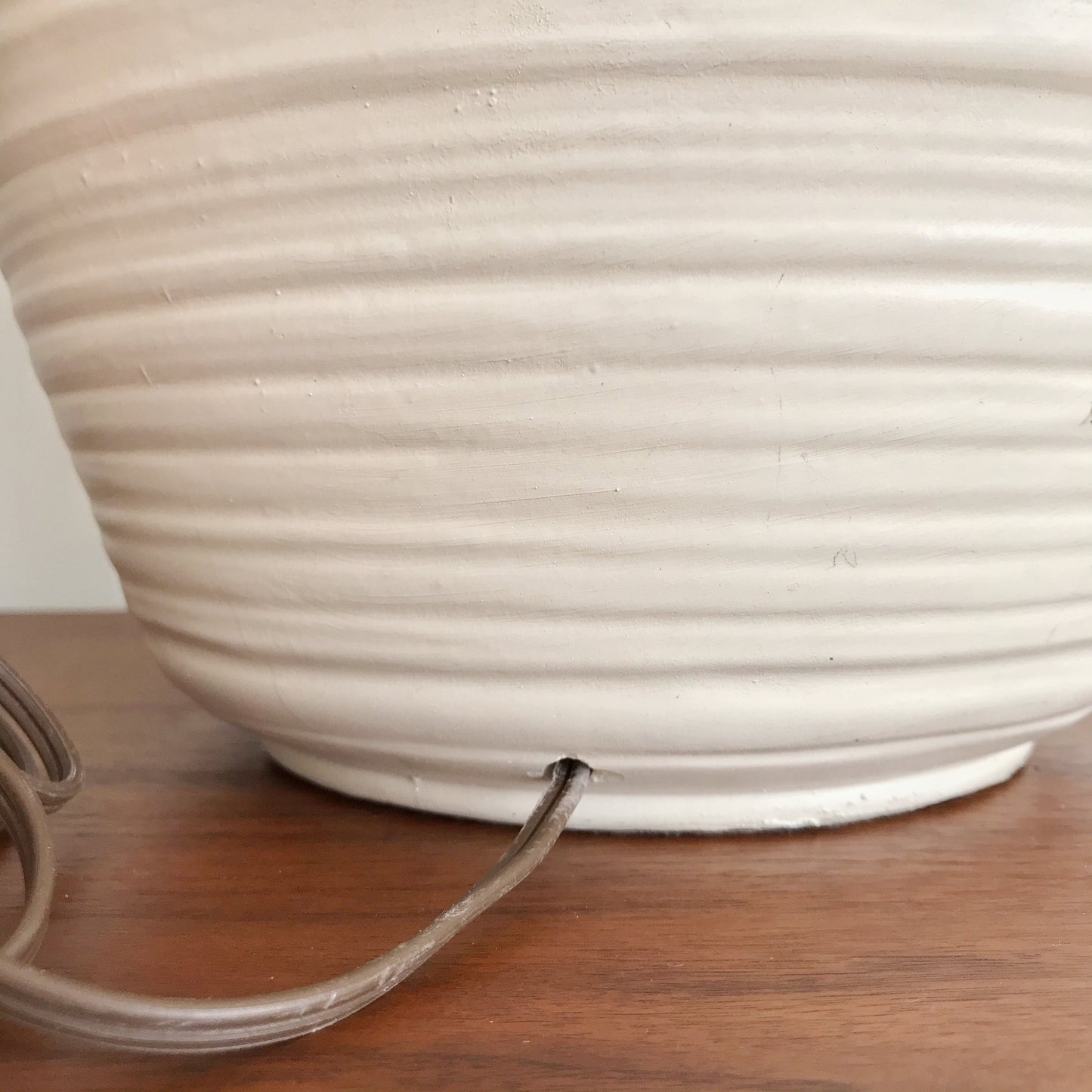 Vintage Textured Ceramic Lamp Base