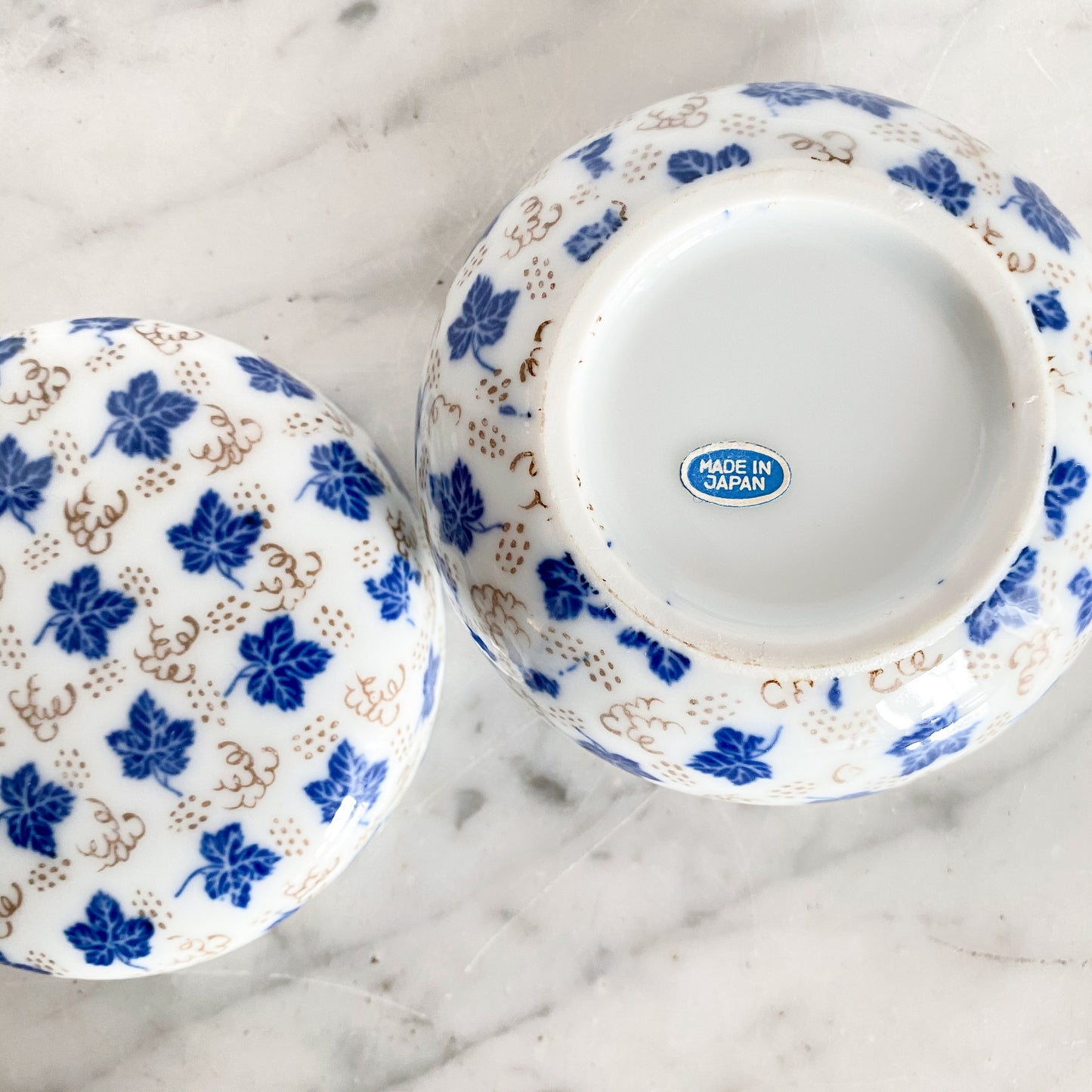 Vintage Porcelain Container, Japan
