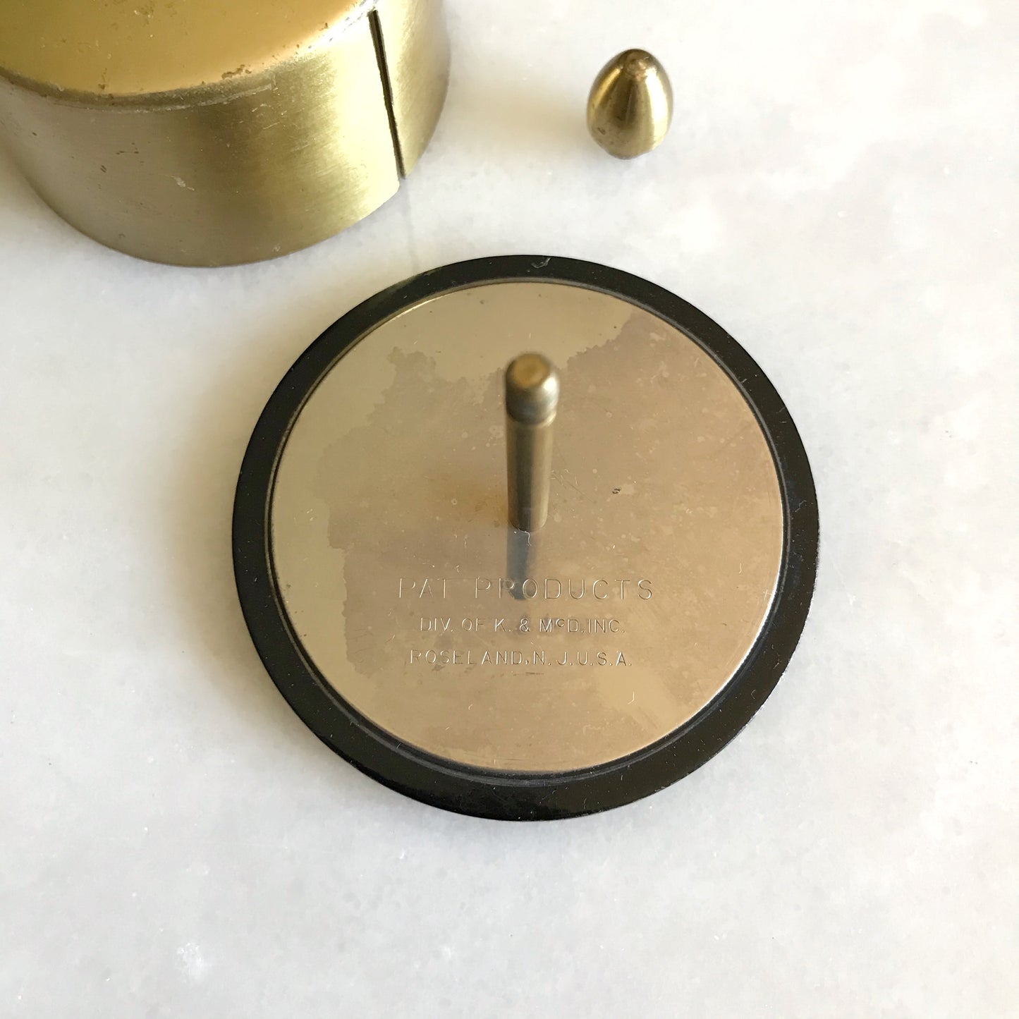 Vintage Brass Stamp/Washi Tape Dispenser
