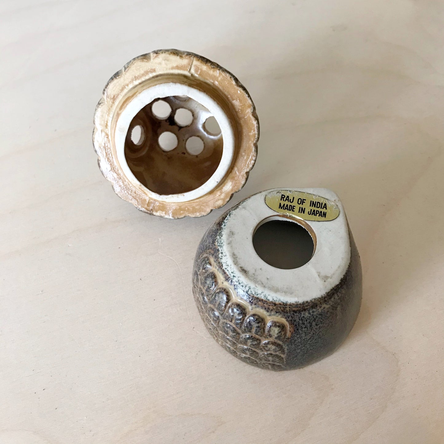Ceramic Owl Cone Incense Burner