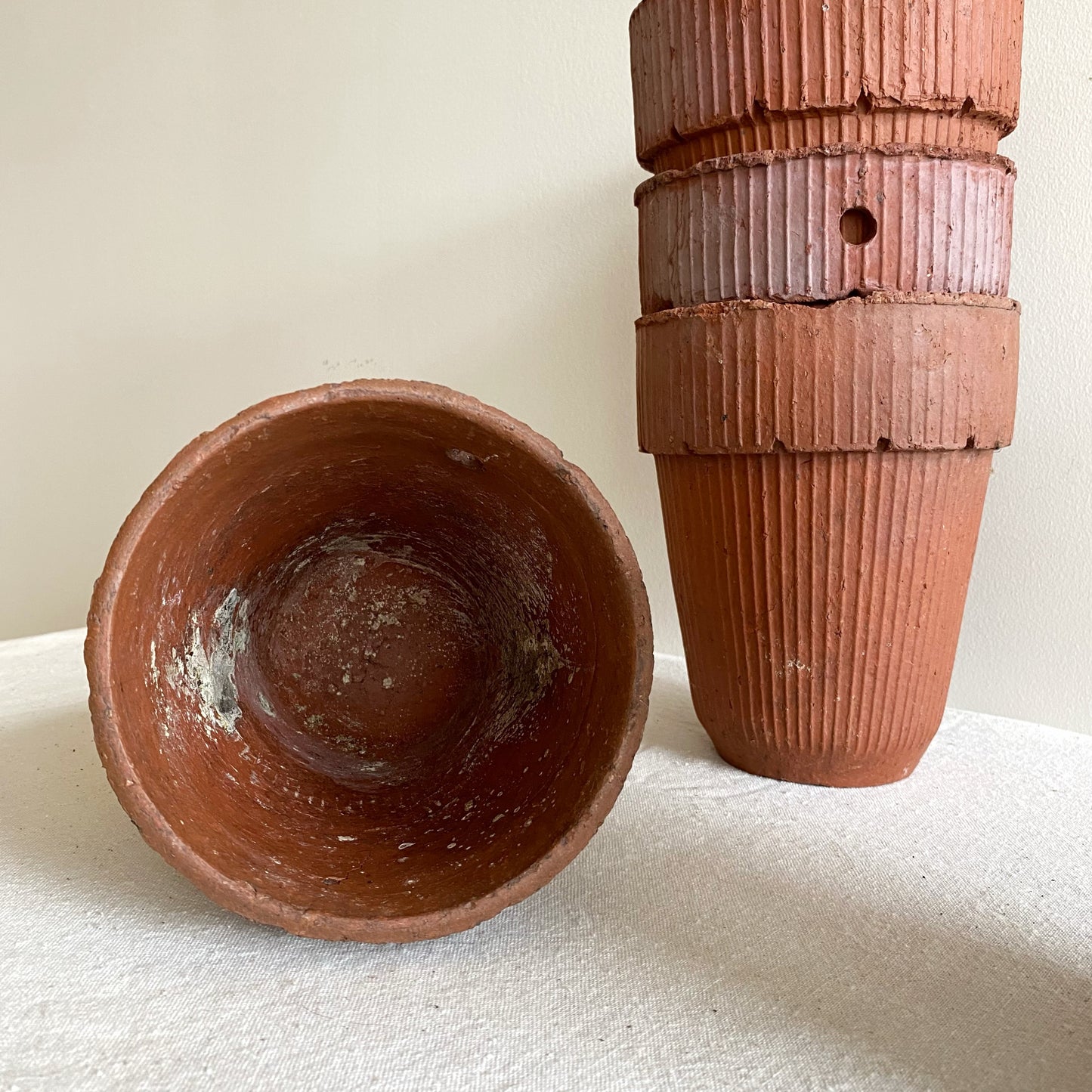 Antique Terracotta Terpentine Pot | Herty Cup