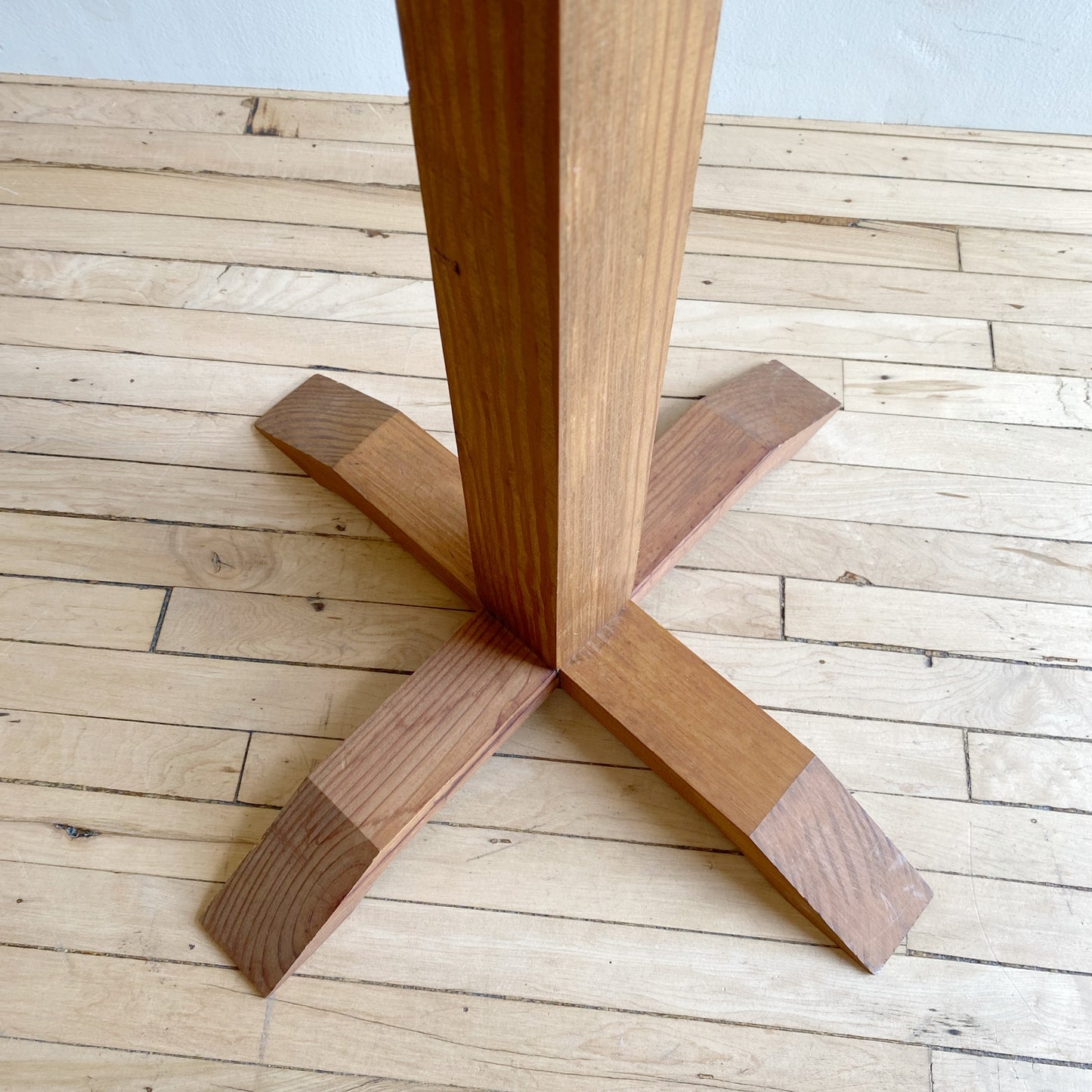 Vintage Handcrafted Wood Coat Tree