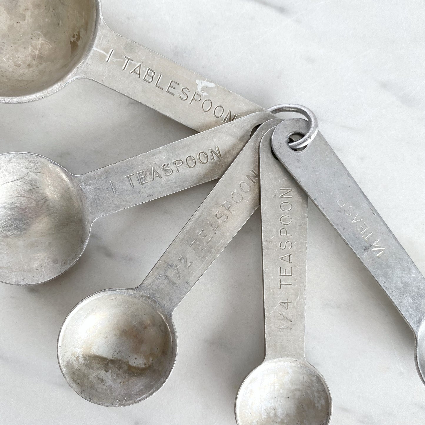 Vintage Aluminum Measuring Spoons