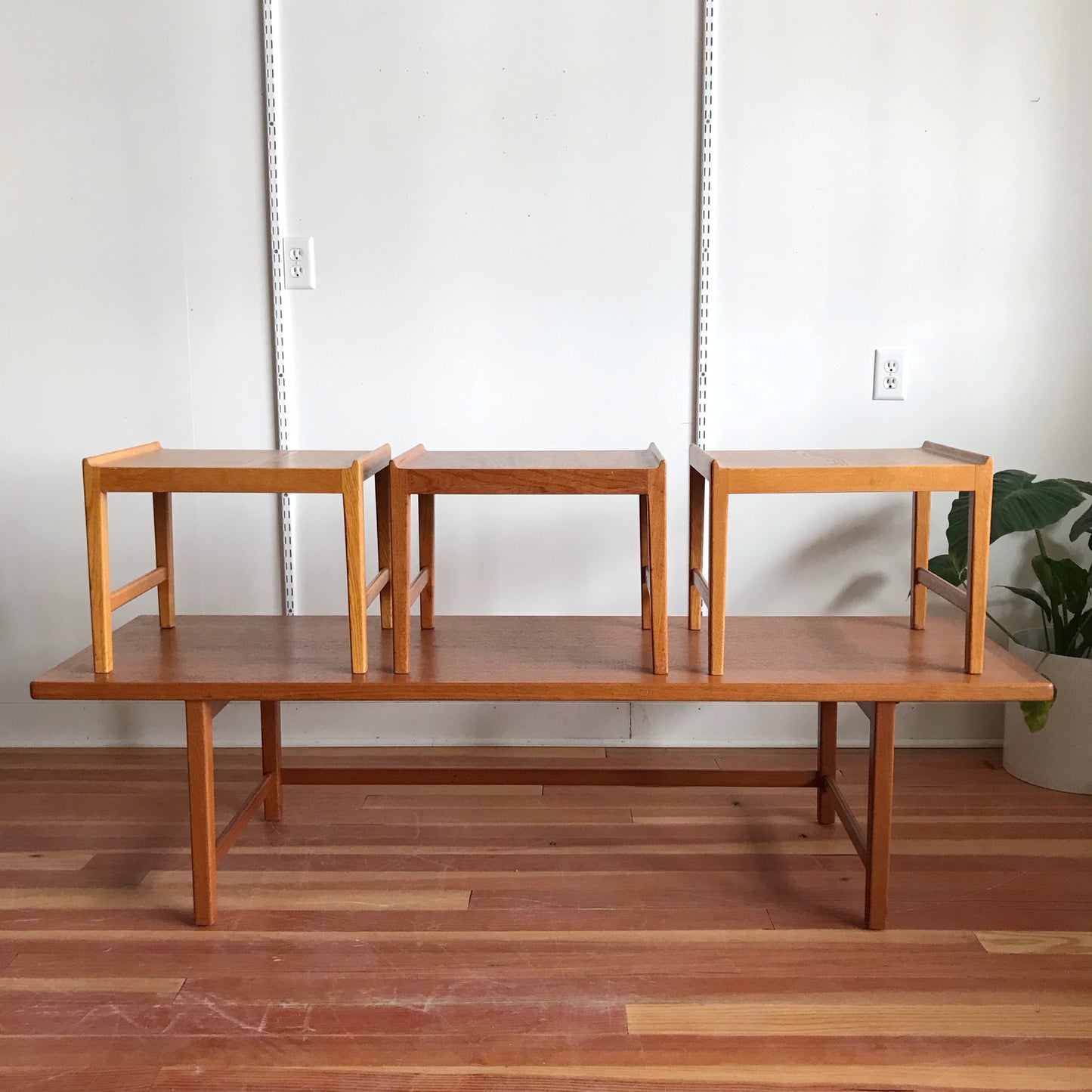 1960’s Swedish Teak Nesting Coffee Table Set