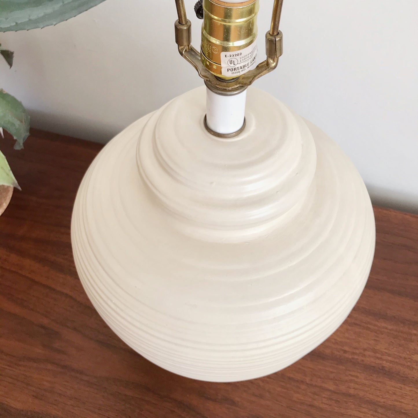 Vintage Textured Ceramic Lamp Base