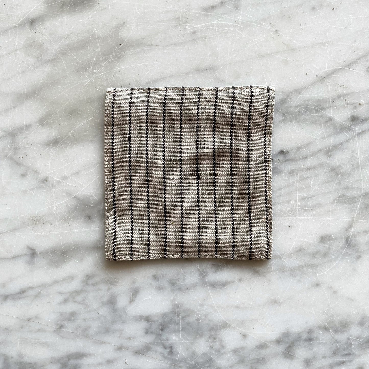 Linen Coaster Set (6), Choose Style