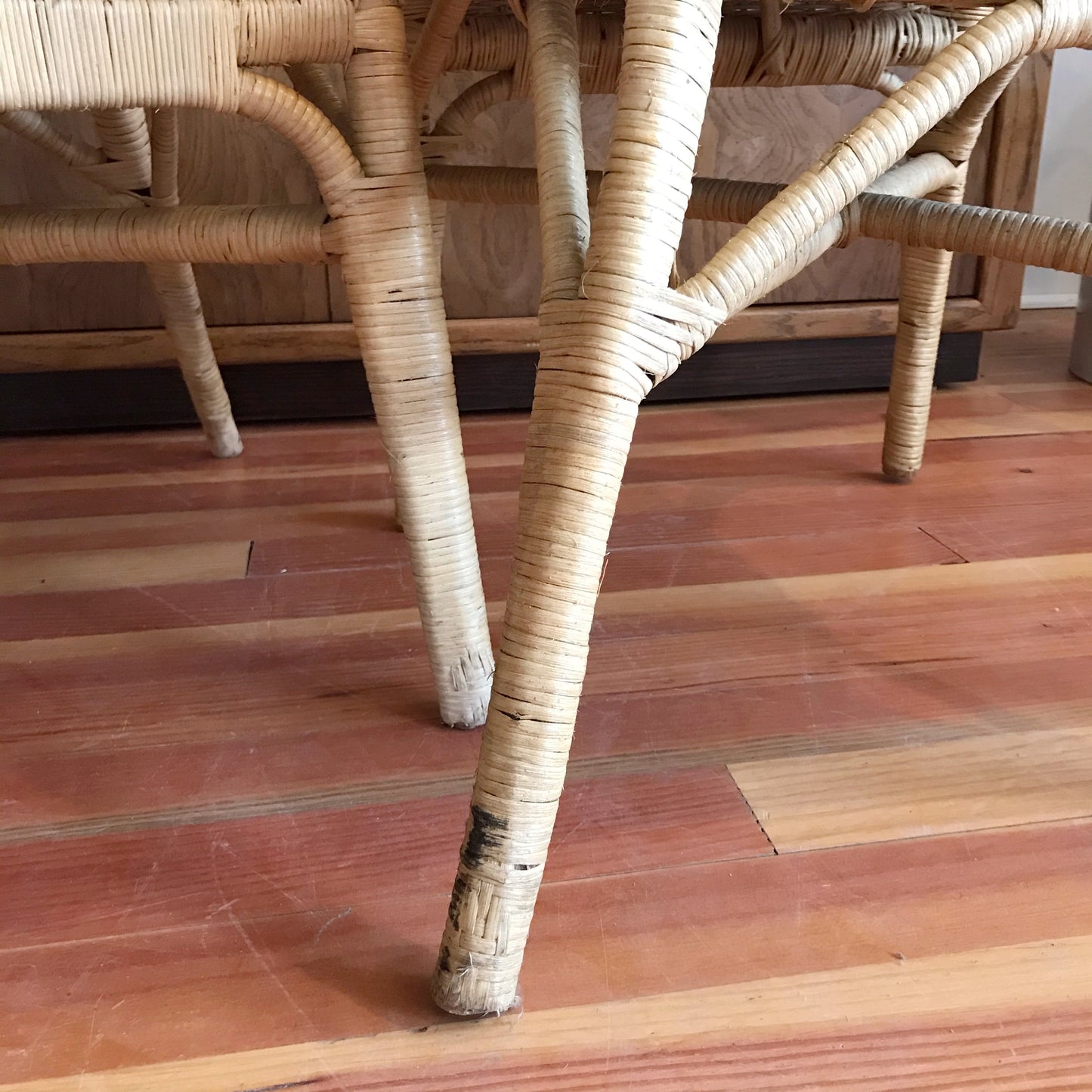 PAIR: Vintage Wicker Chairs