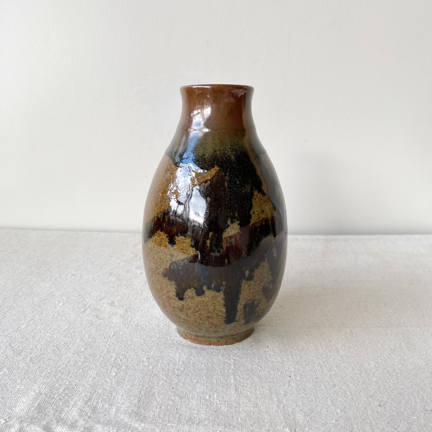 Tall Vintage Pottery Vase