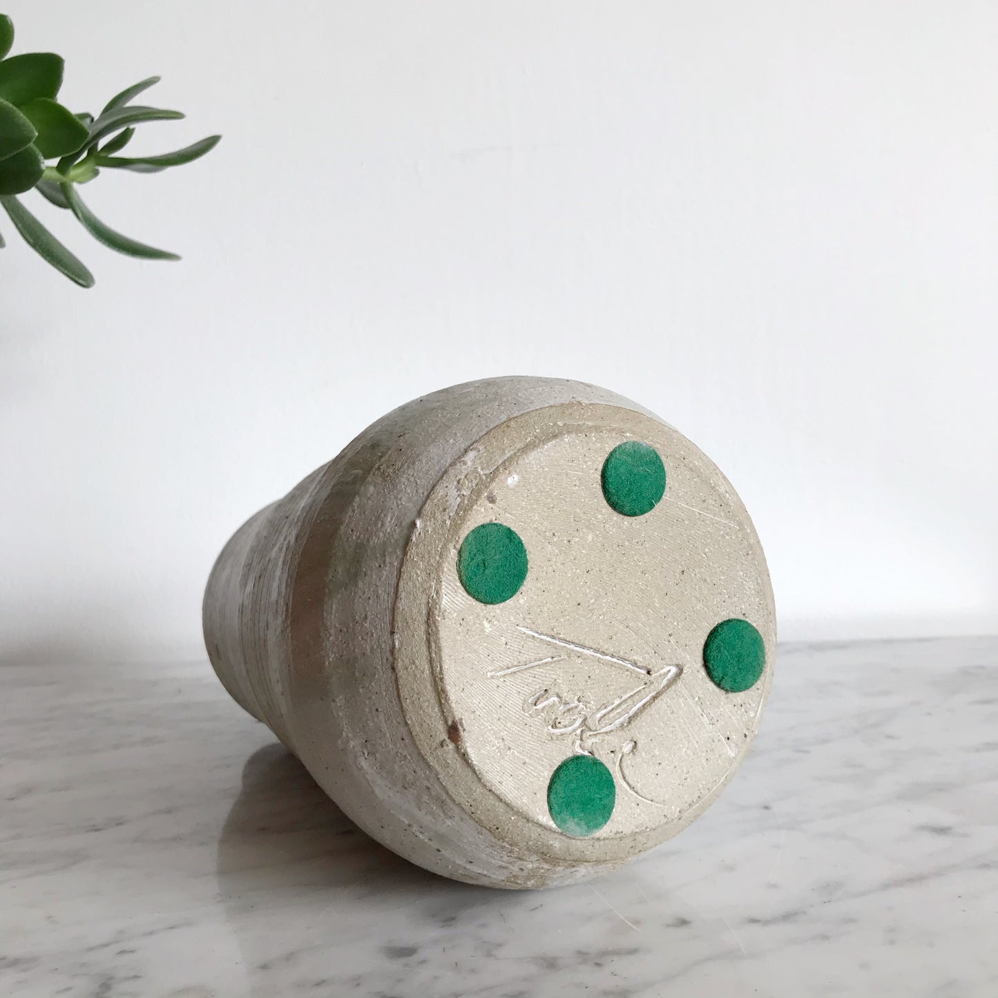 Tall Vintage Studio Pottery Vase