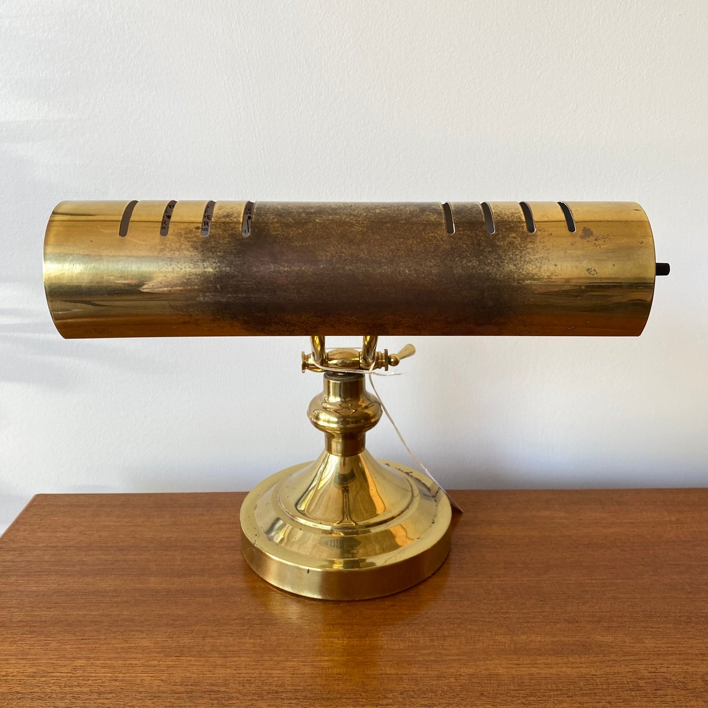 Vintage Brass Desk Lamp
