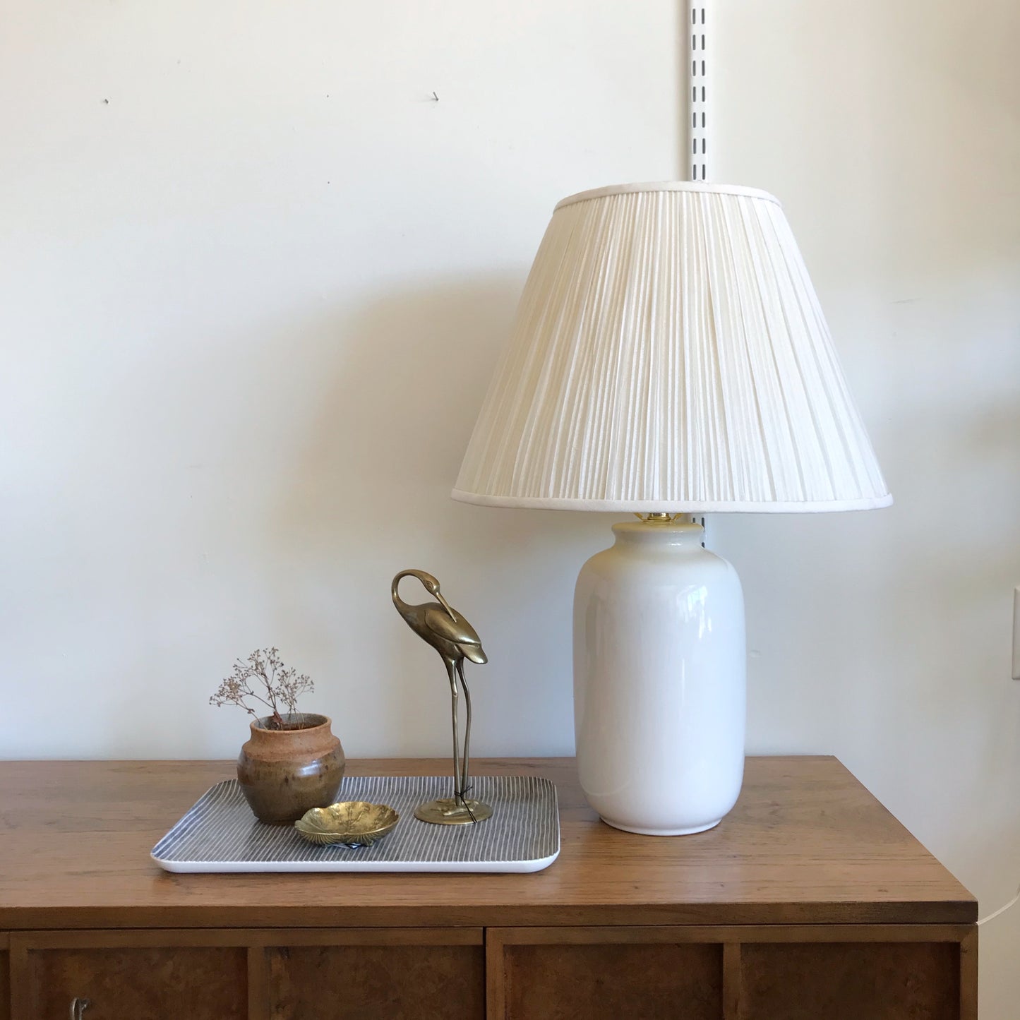 Pair of Vintage Ceramic Lamps, circa 1990