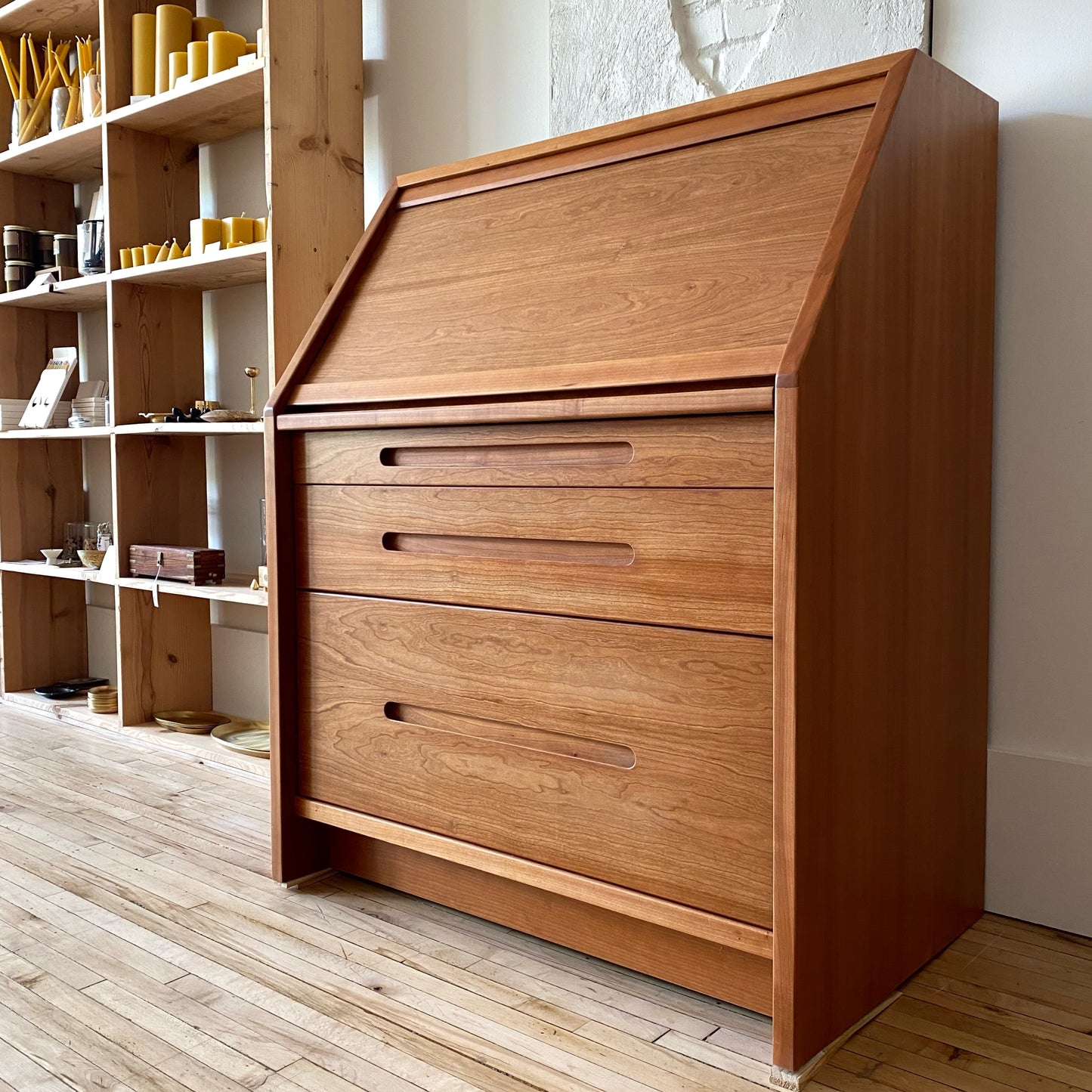 Vintage Modern Secretary Desk