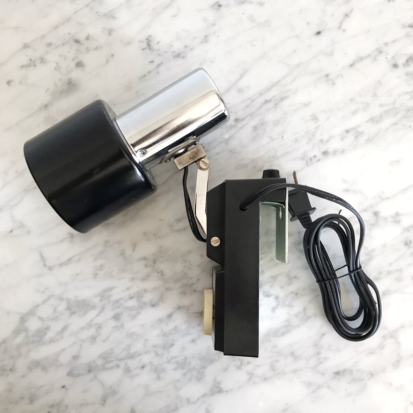 MCM Black + Chrome Reading Light