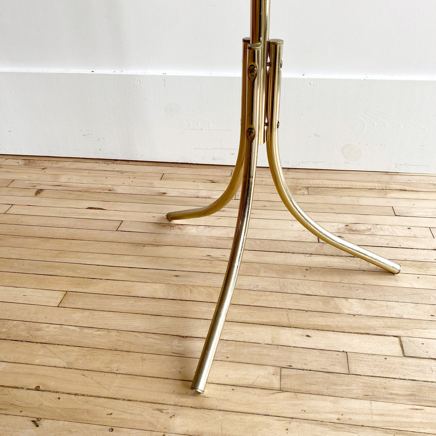 Vintage Brass Coat Rack