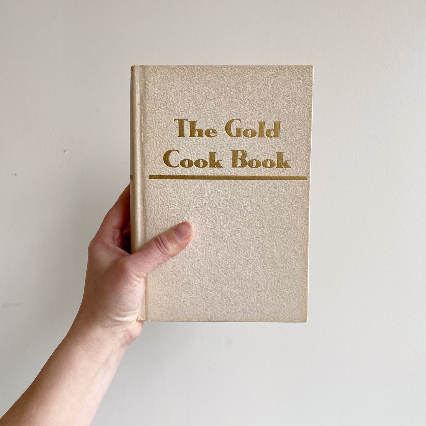 Vintage Cookbook: The Gold Cook Book (1960)