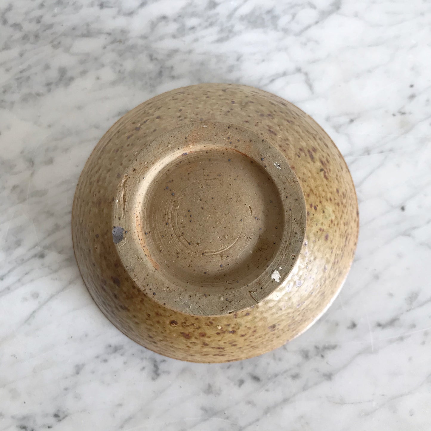 Vintage Pottery Fruit Bowl, 8”
