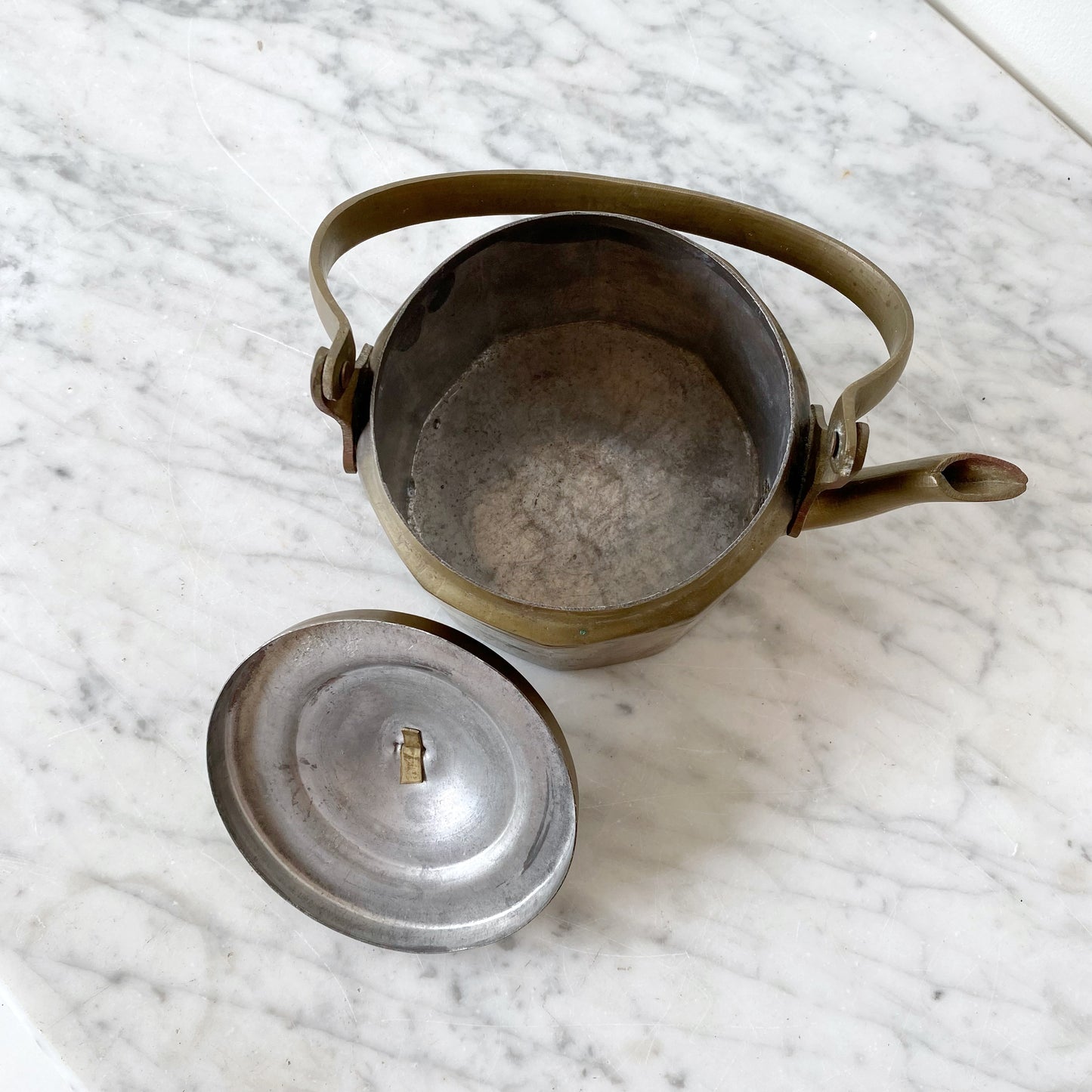 Vintage Brass Plated Teapot