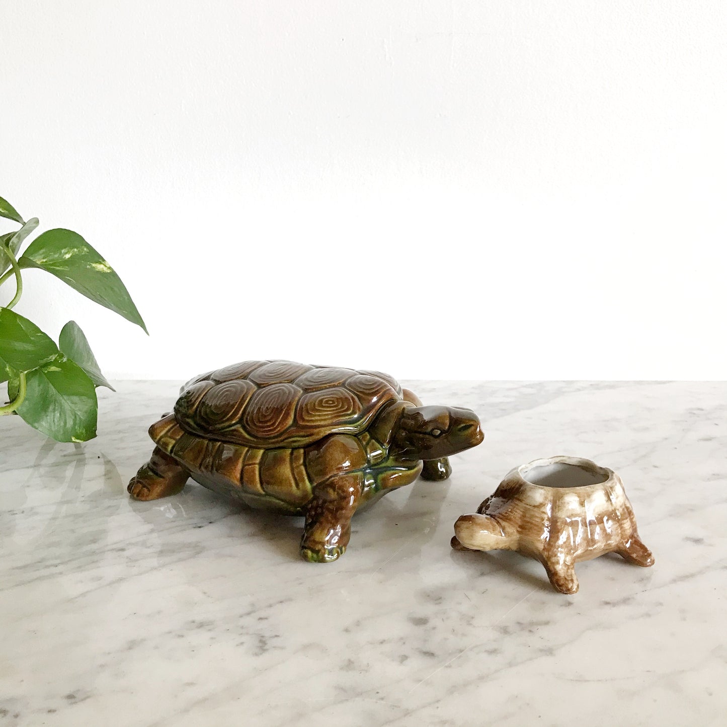 Small Vintage Ceramic Turtle