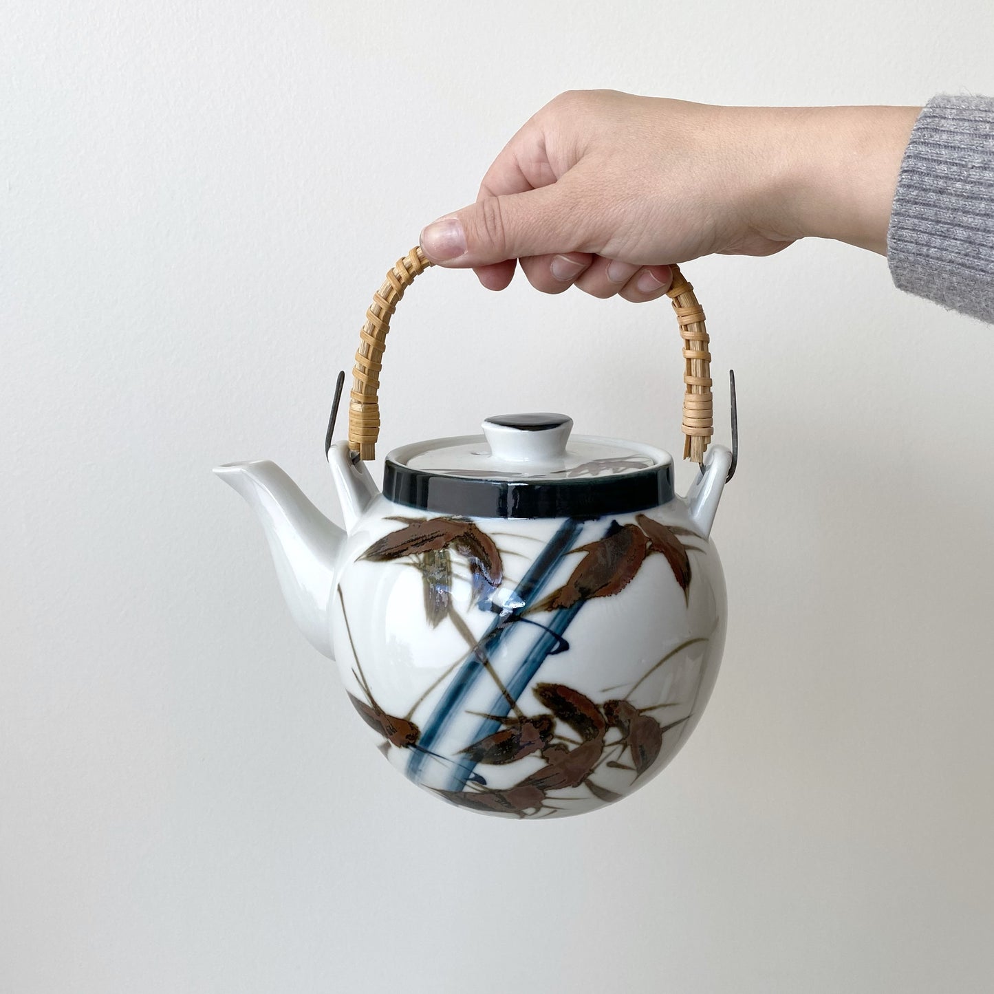 Vintage Hand-painted Porcelain Teapot