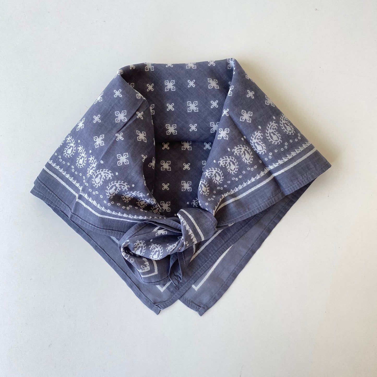Block Printed Cotton Bandana, Choose Color