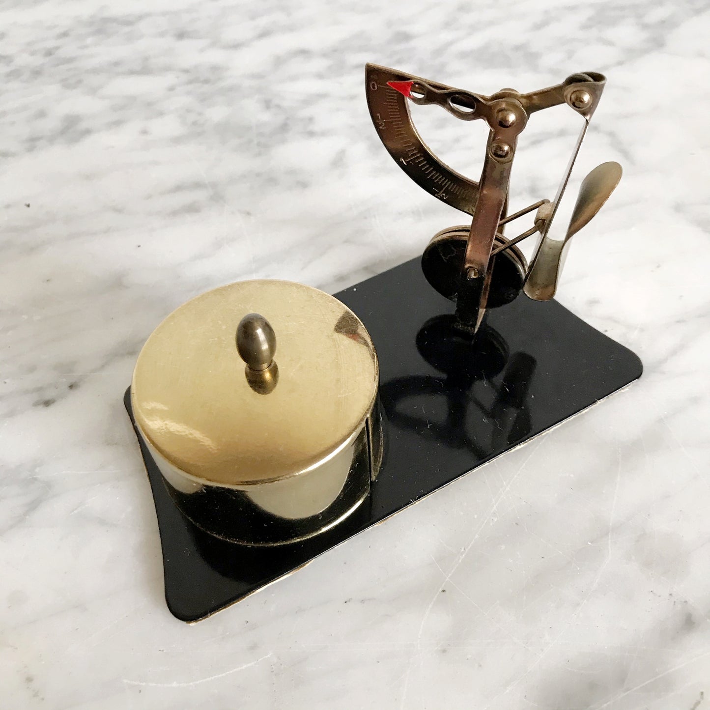 Vintage Stamp Dispenser with Scale