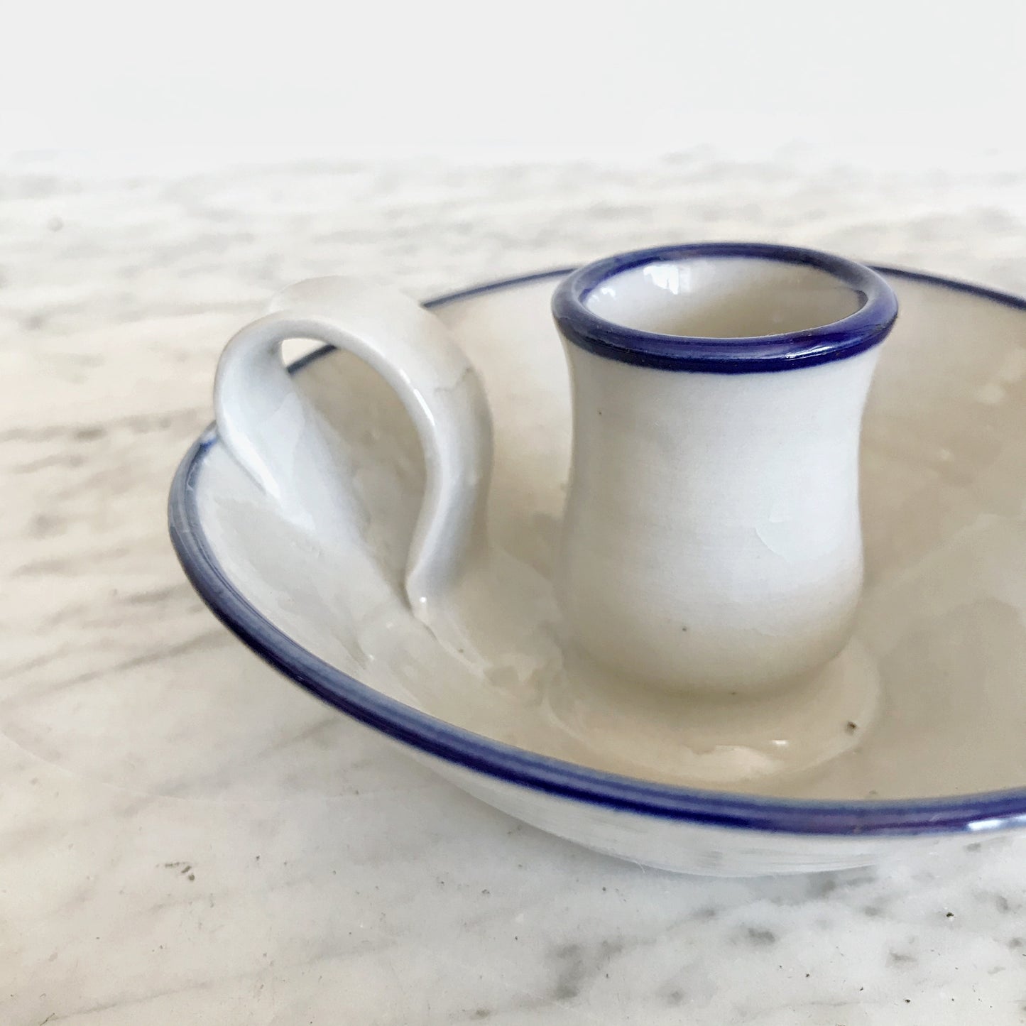 Pair of Jamestown Pottery Candlestick Holders
