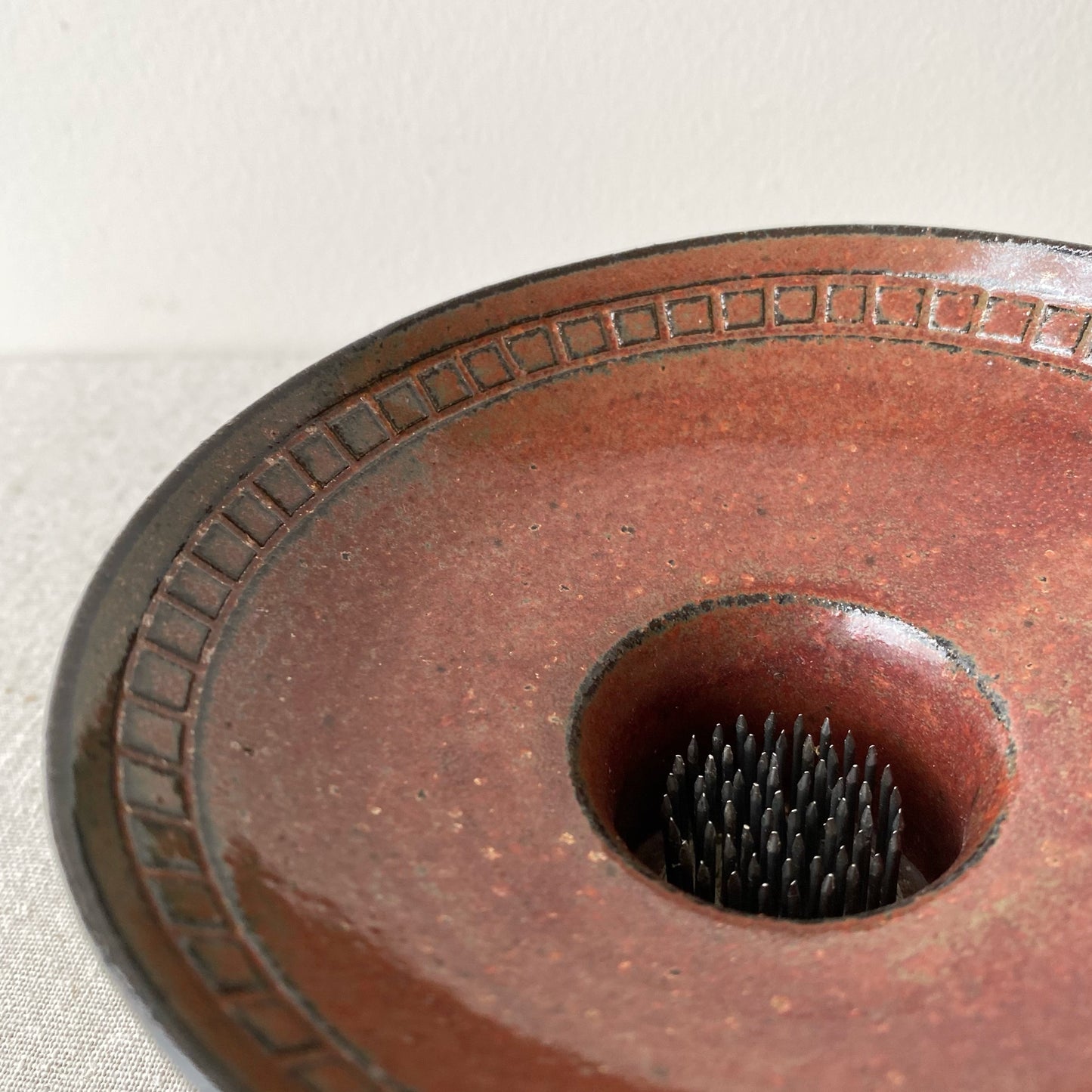 Vintage Pottery Ikebana Vase