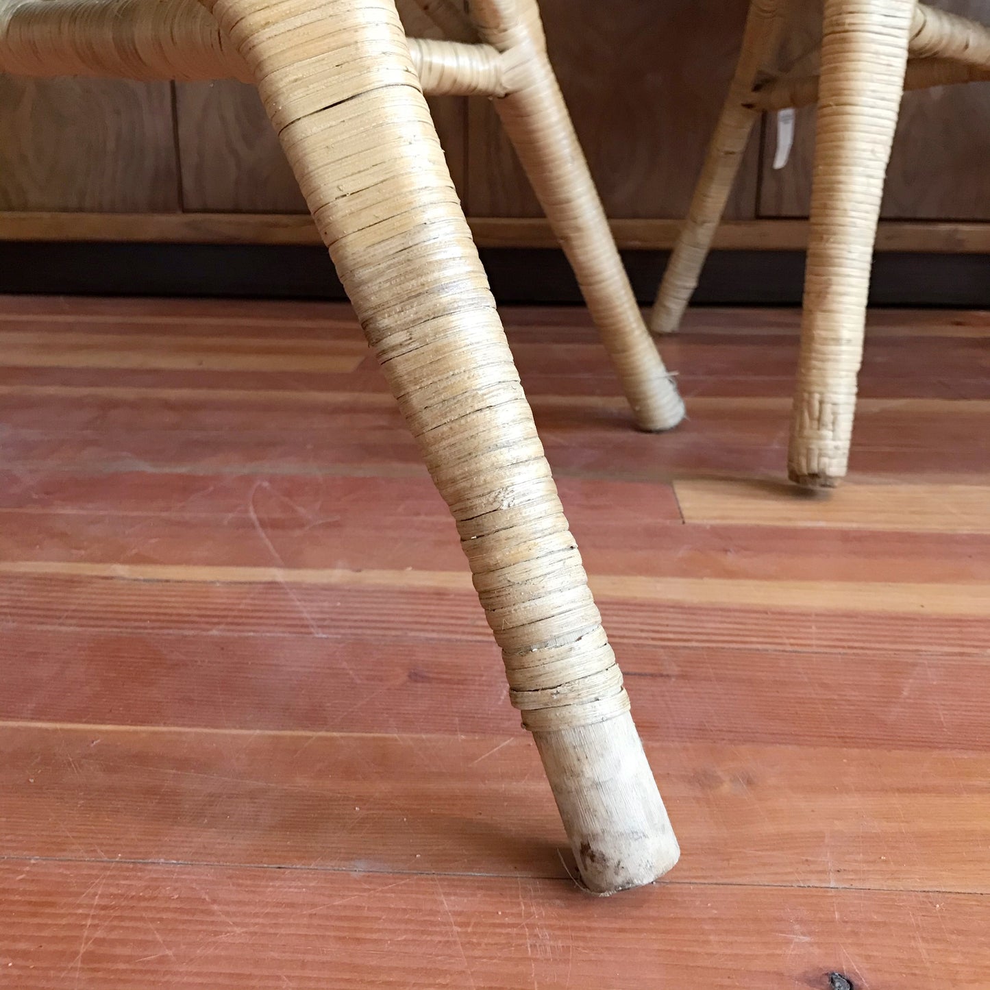 PAIR: Vintage Wicker Chairs