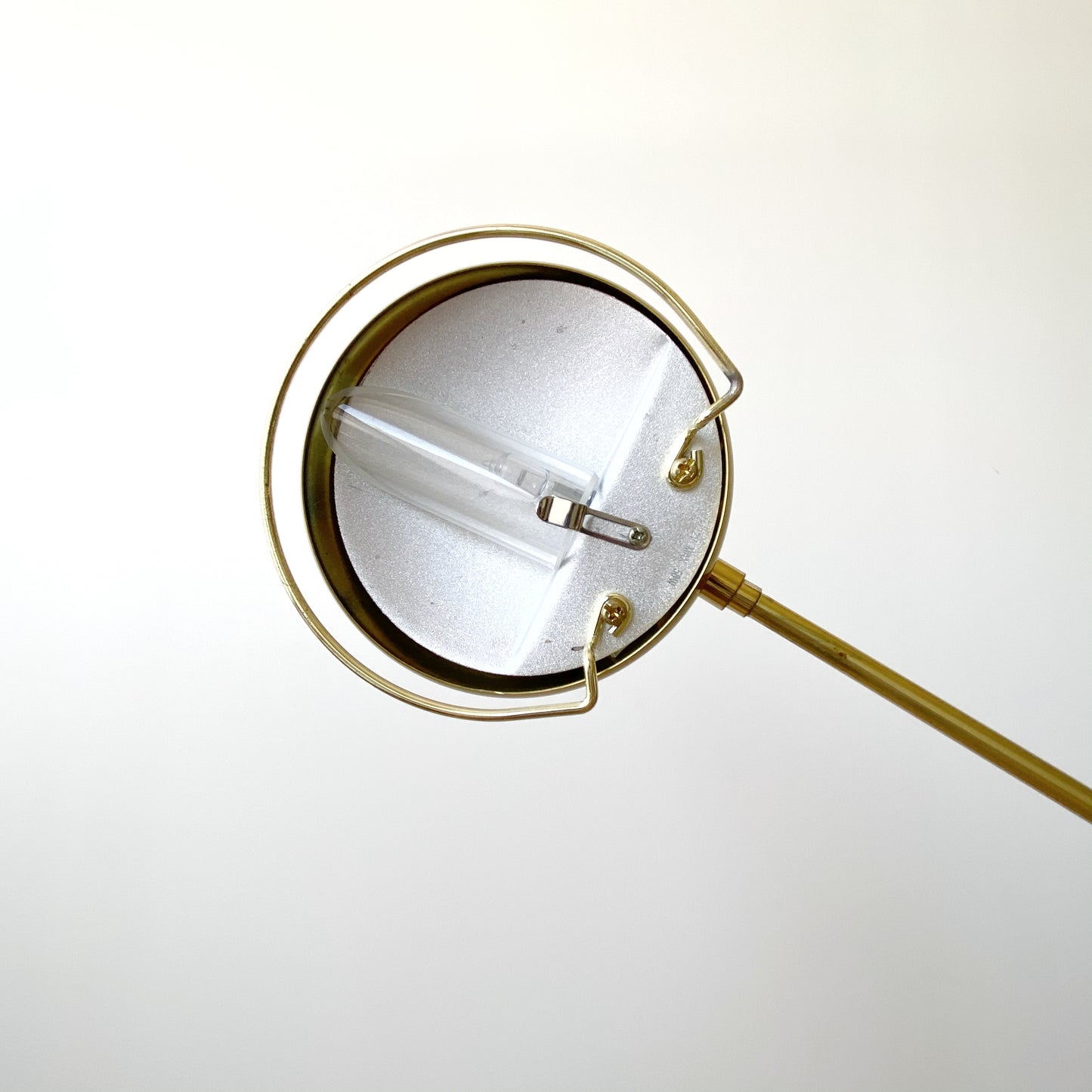 Vintage Gold Articulating Floor Lamp