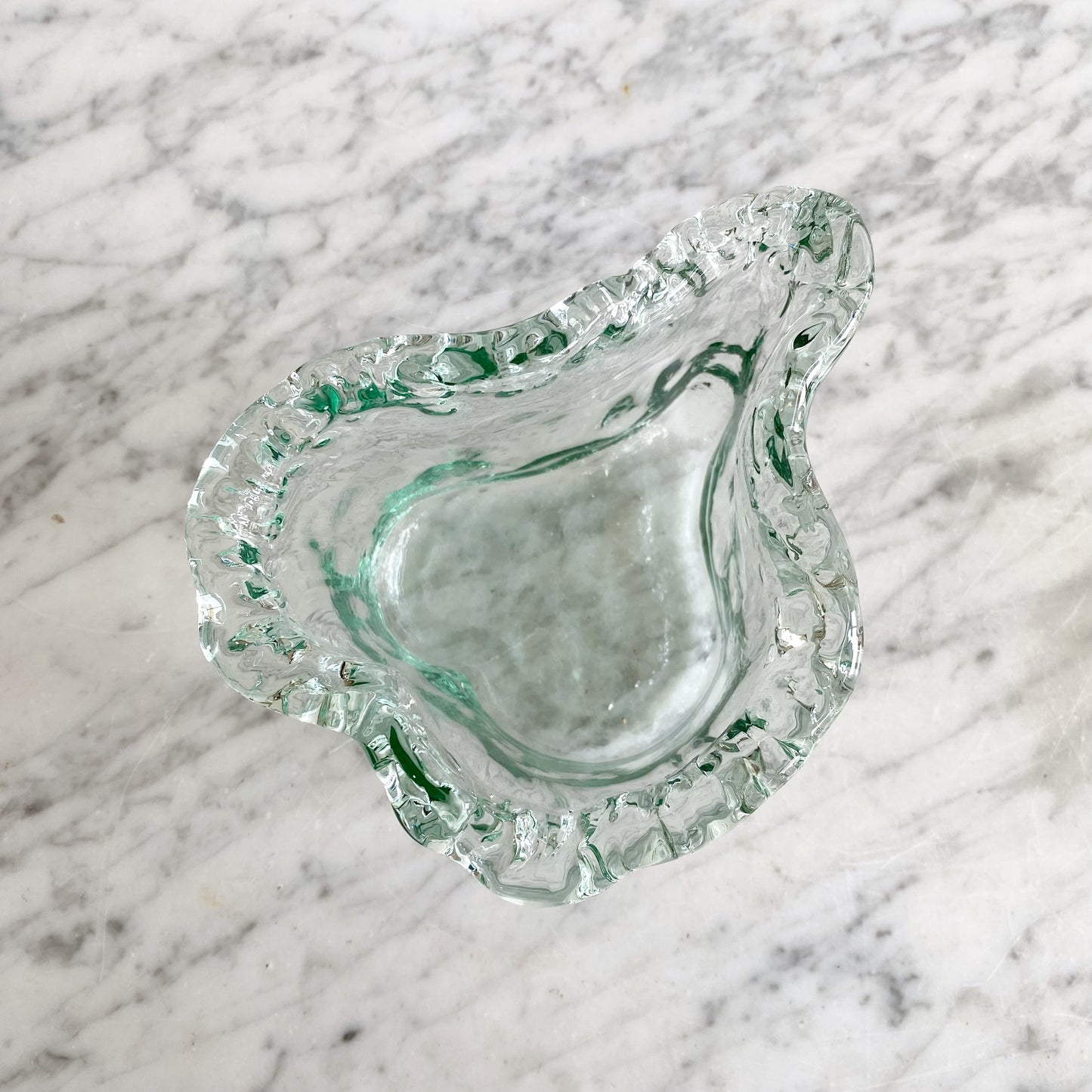 Vintage Recycled Glass Vessel