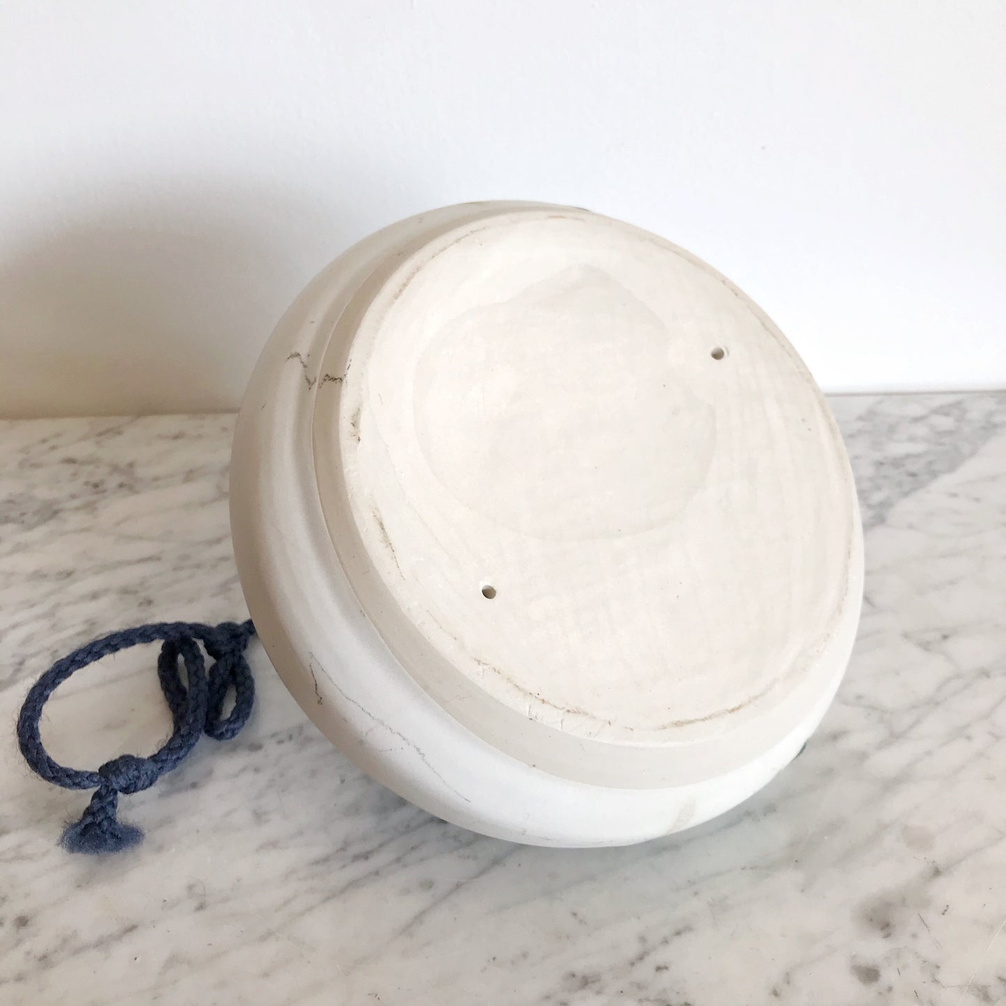 Vintage Hanging Ceramic Bird Feeder