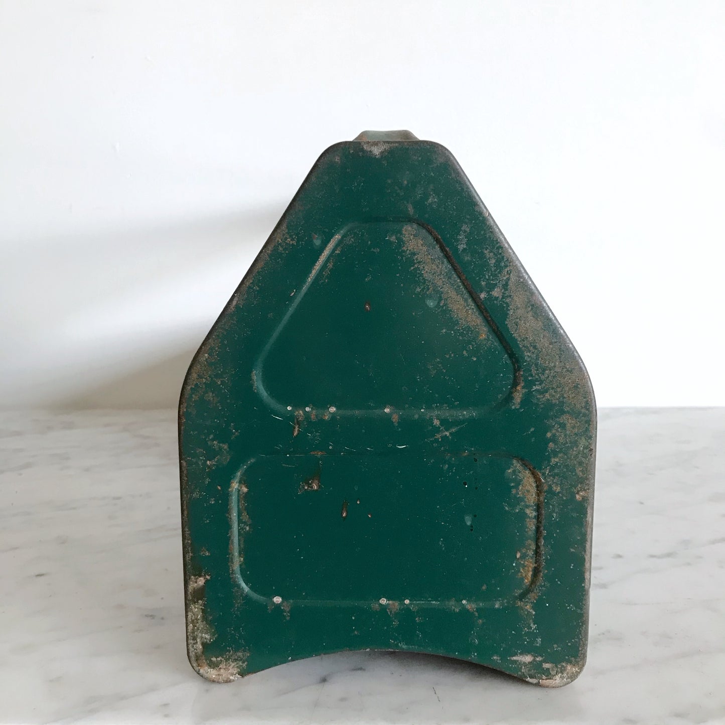 Vintage Industrial Metal Toolbox