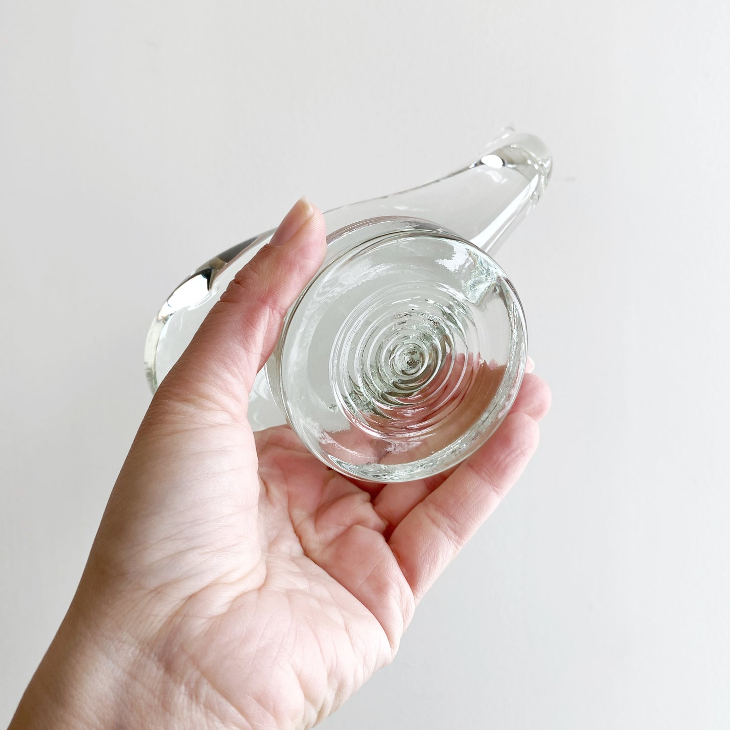 The Sweetest Vintage Handblown Glass Whale