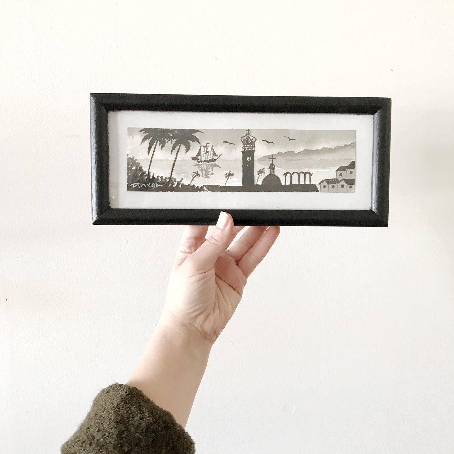 Art: Black Brush Painting