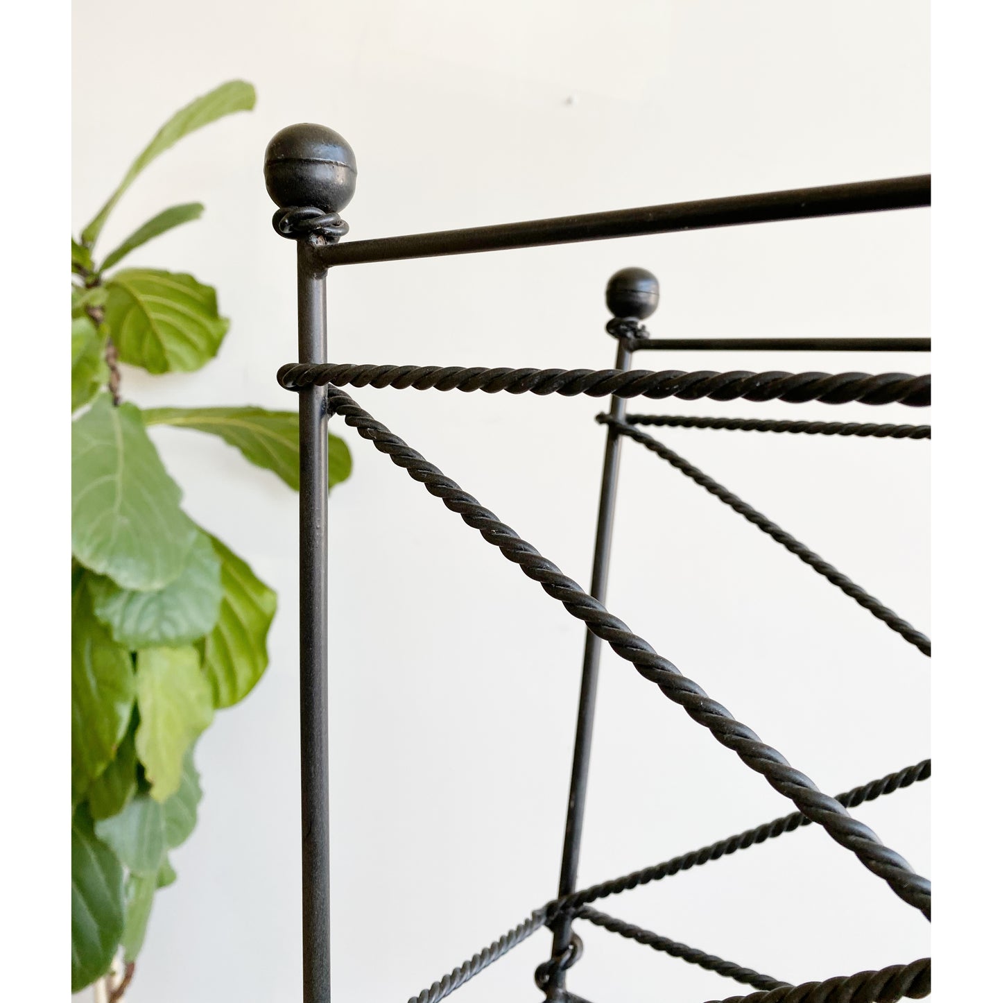 Vintage French-style Magazine Holder