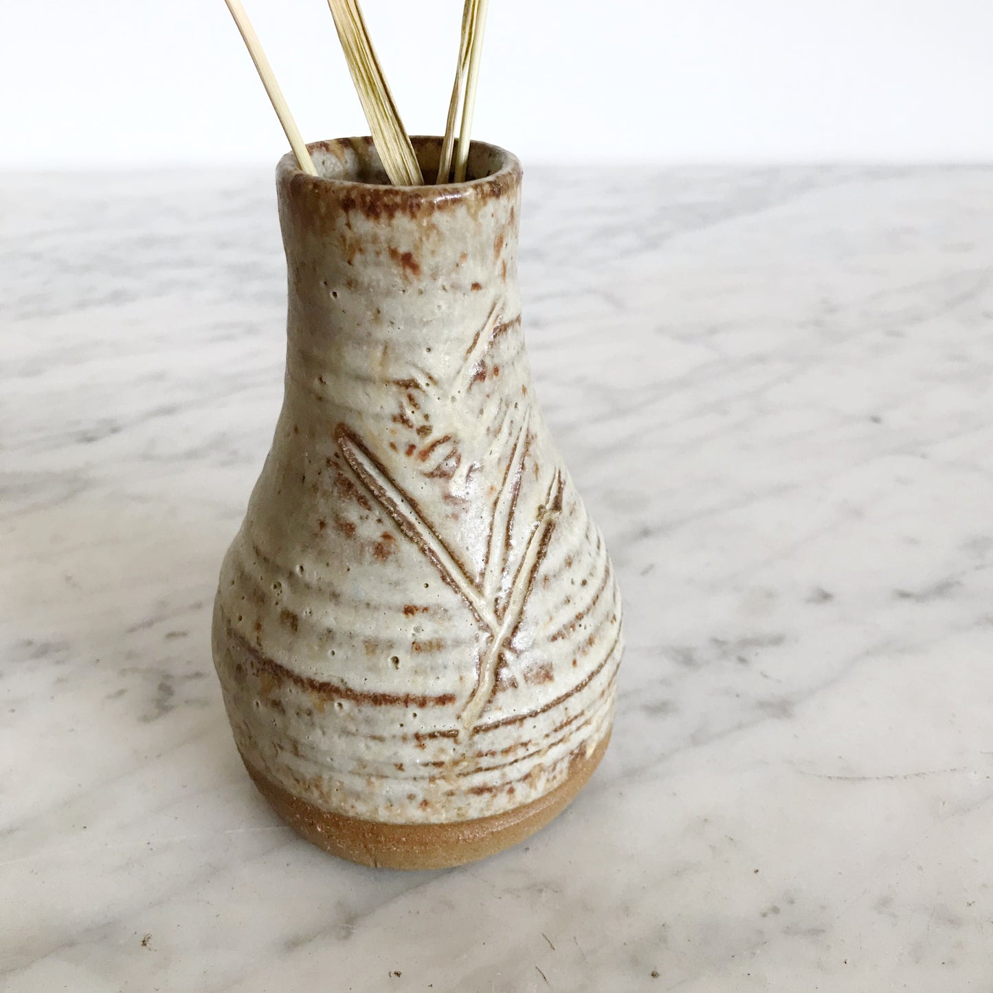 Small Vintage Stoneware Vase