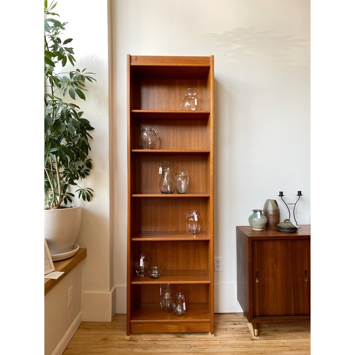Vintage Danish Teak Bookcase
