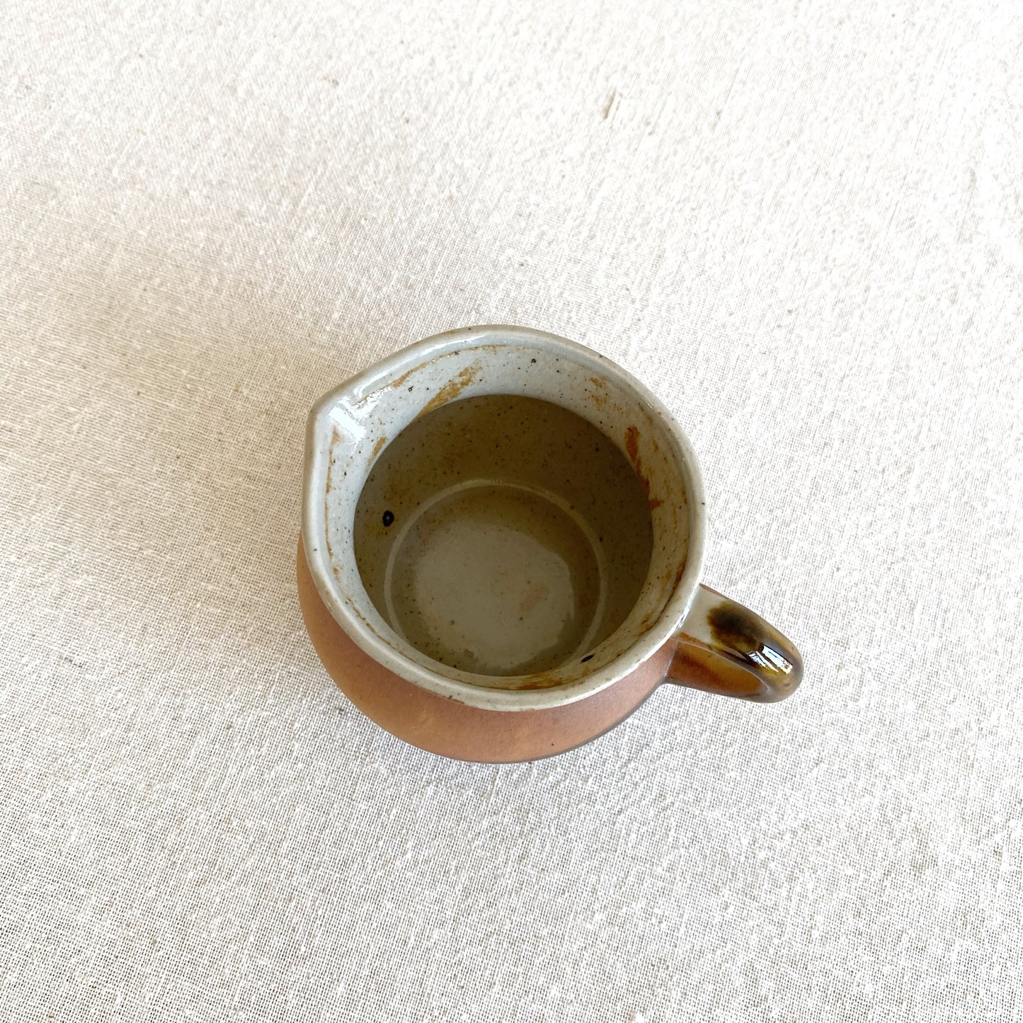 Small Japanese Stoneware Creamer