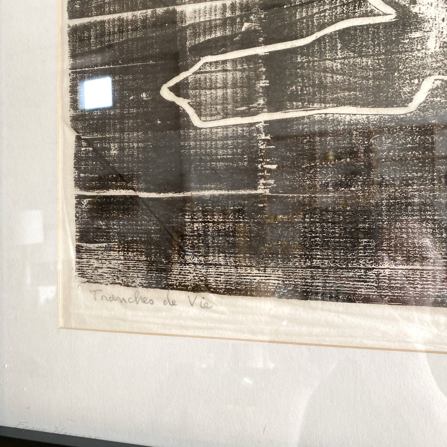 "Tranches De Vie" : Vintage Original Print by Frank Wallace
