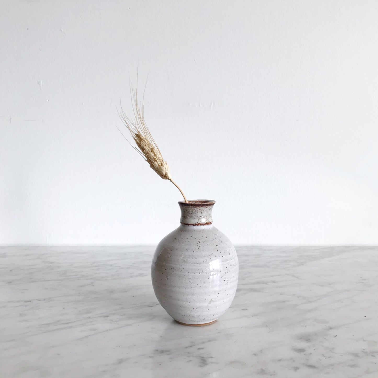 Small Vintage Pottery Vase, 4”