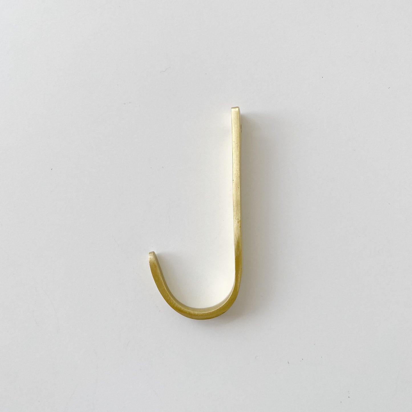 4” Wall Hook, Brass or Iron