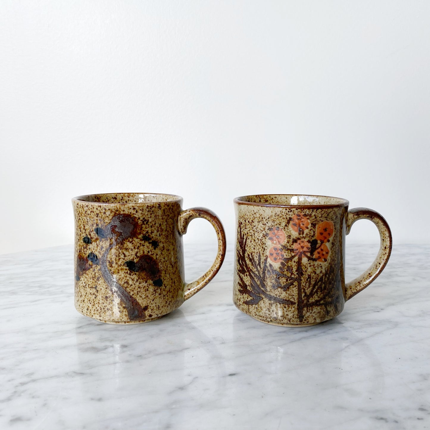 Vintage 70’s Floral Ceramic Mug