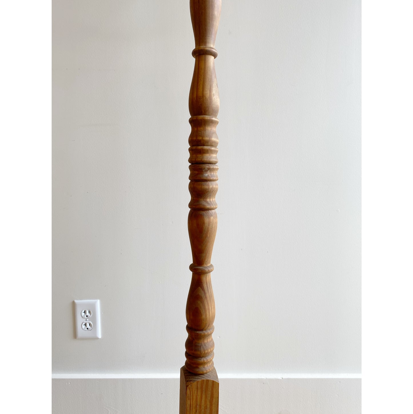 Vintage Handcrafted Wood Coat Tree