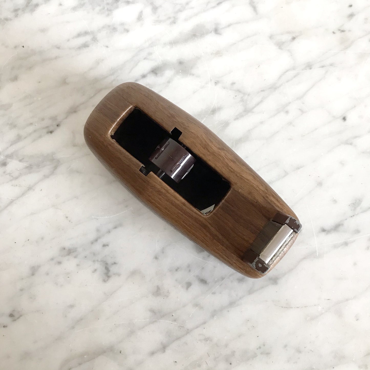 Vintage 3M Faux-Woodgrain Tape Dispenser