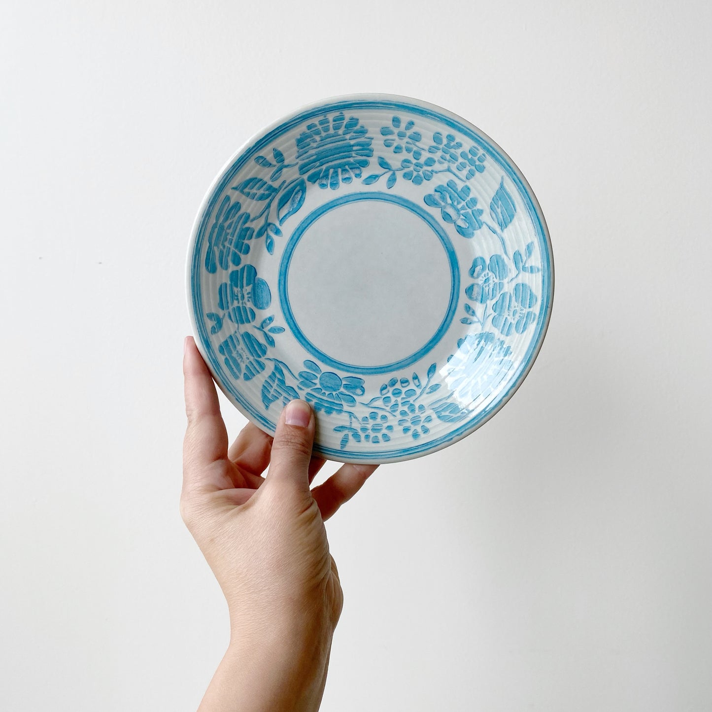 Set of 4 Vintage Small Ceramic Plates