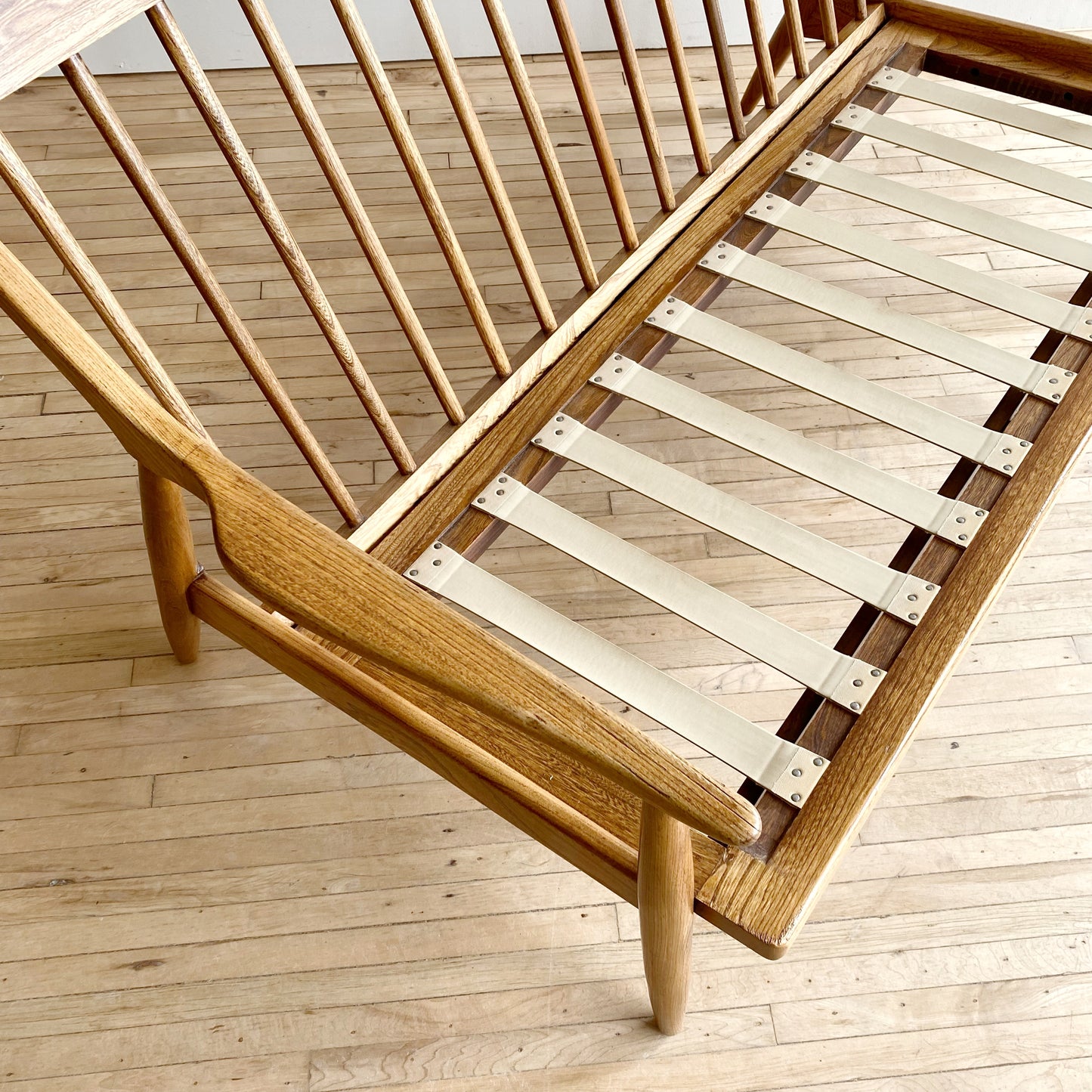 1950's Danish Modern Settee / Loveseat or Chairs, Choose