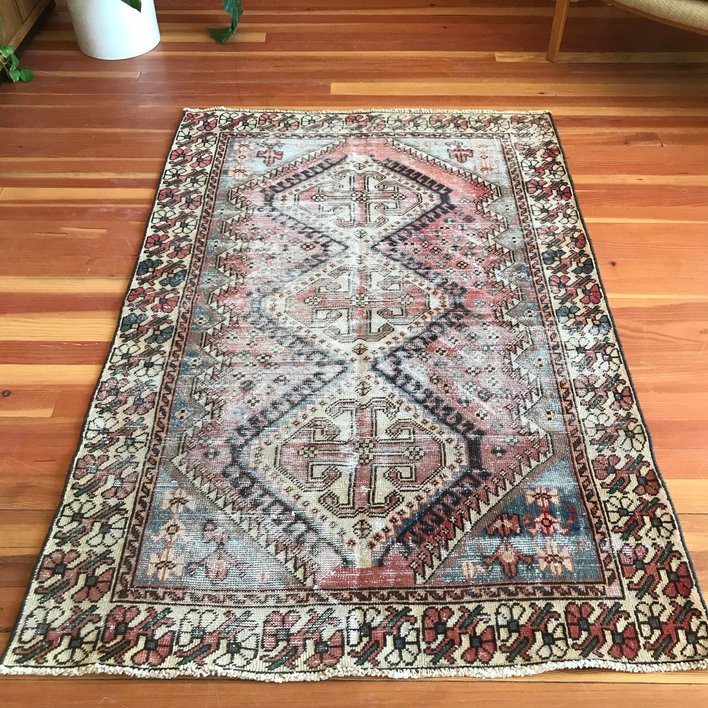 Amelia | Vintage Persian Rug | 4.1 x 6.2
