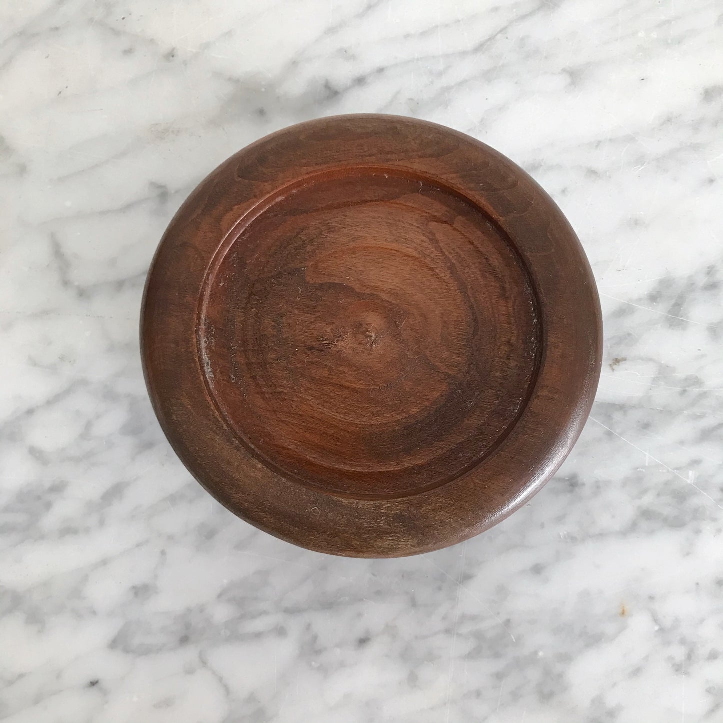 Vintage Wooden Pillar Candle Holder