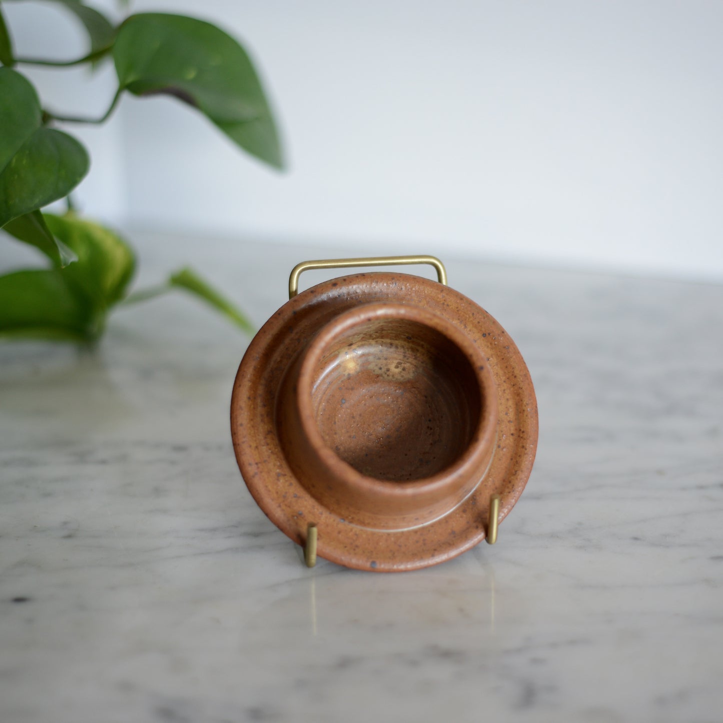 Pottery Candle/Object Holder